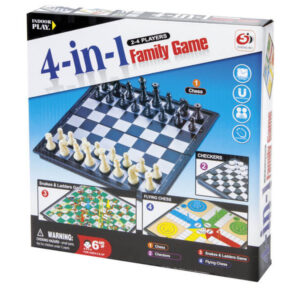 4 az 1 ben társasjáték készlet