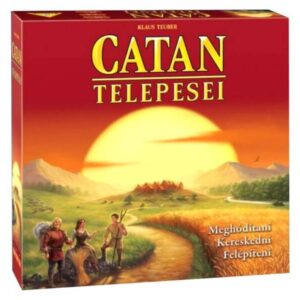 catan telepesei stratégiai társasjáték