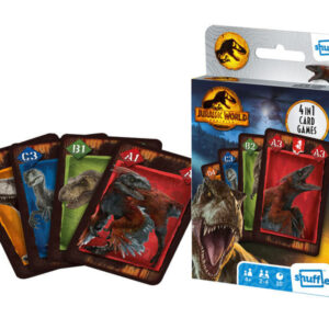 jurassic world 4 az 1 ben, játékkártya