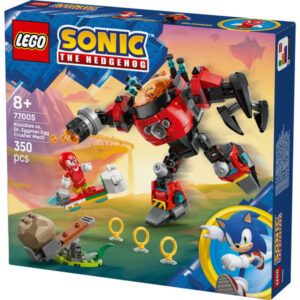 lego sonic 77005 knuckles vs. dr. eggman egg crusher robotja