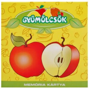 gyümölcsök memória kártya