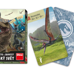 kvartett kártya jurassic world