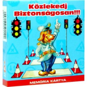 közlekedj biztonságosan memória kártya