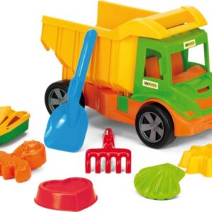 wader: multi dömper 7 részes homokozószettel