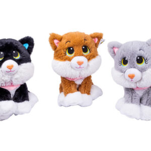 Ülő cica plüss többféle