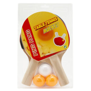 pingpong ütő 2 darabos készlet 3 labdával