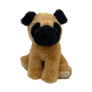 plüss kutya, 20 cm bulldog