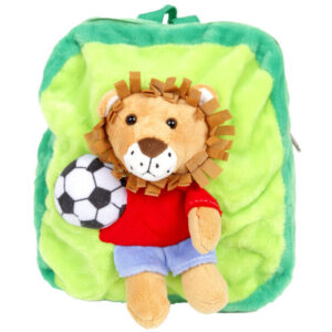 hátizsák focizó állatokkal