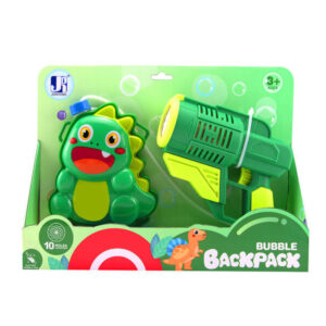 buborékfújó dínós tartállyal