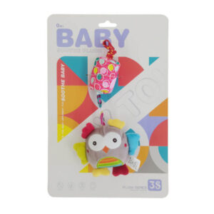 plüss bagoly csörgővel