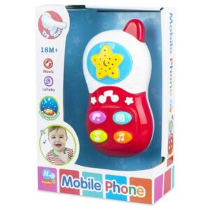 zenélő mobiltelefon bébijáték