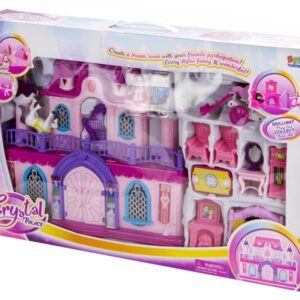 palota játékkészlet hintóval