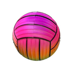 műanyag szivárvány röplabda 50g 10 cm