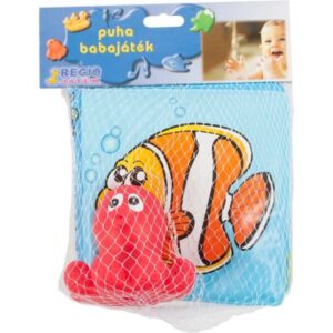 tengeri állatok pancsolókönyv bébijáték spriccelővel