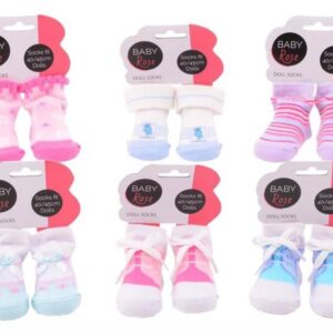 babacipő /zokni 40 45 cm babához, több féle
