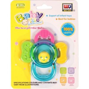 rágókás műanyag csörgő