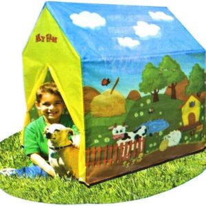farm mintás játszósátor 95 x 72 x 10 cm