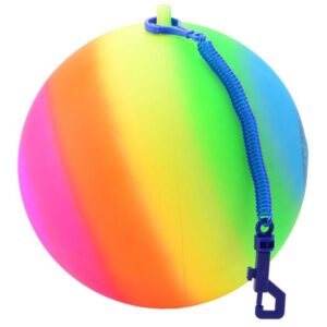 szivárvány labda madzaggal