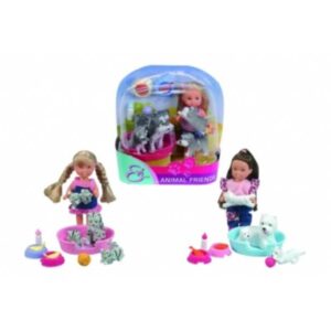 simba: Évi baba állatokkal 12 cm, többféle