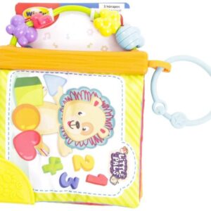 Állatos textilkönyv bébijáték