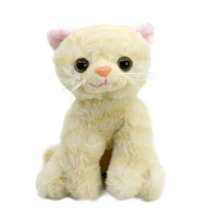 cica ülő plüssfigura 14 cm, többféle