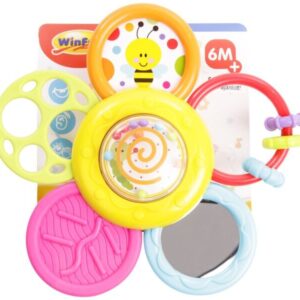 virág alakú rágóka bébijáték