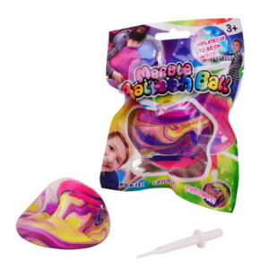 márványos felfújható labda, 40 cm, 4 féle