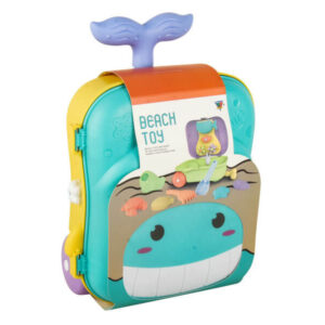 homokozó és kádjáték bőröndben többféle