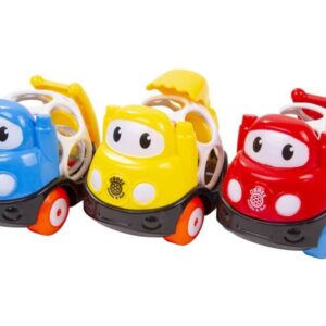 csörgő autó bébijáték 10 cm, többféle
