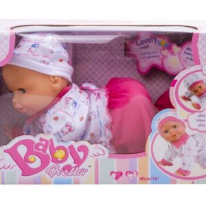 hangot adó kúszó baba, 40 cm