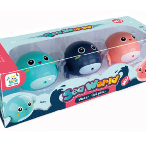 felhúzható delfinek 3 db /csomag