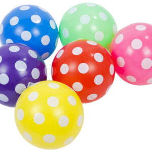 140mm pöttyös labda