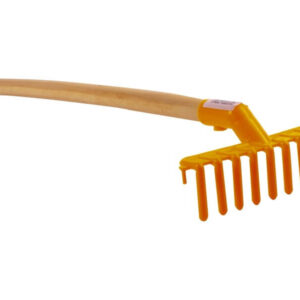 fanyelű műanyag gereblye 63 cm