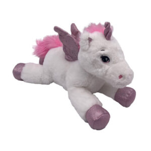 plüss unikornis 30 cm fehér