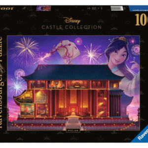 ravensburger puzzle 1000 db disney kastély mulan