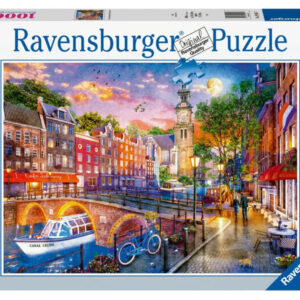 puzzle 1000 db naplemente amszterdam