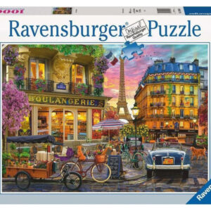 ravensburger puzzle 1000 db párizs reggel