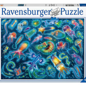 ravensburger puzzle 500 db színes medúza