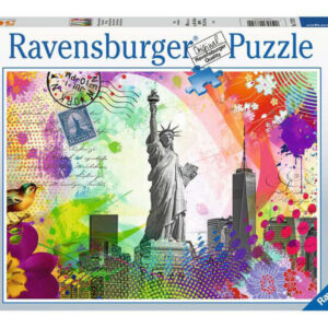 ravensburger puzzle 500 db képeslap new york