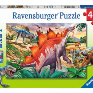 ravensburger puzzle 2x24 db vadállatok