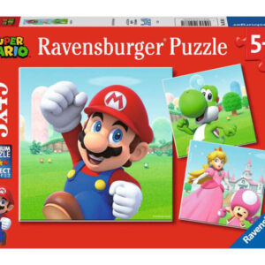 ravensburger puzzle 3x49 db super mario