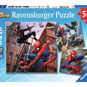 ravensburger puzzle 3x49 db védelmező pókember