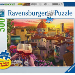 ravensburger puzzle 500 db borterasz
