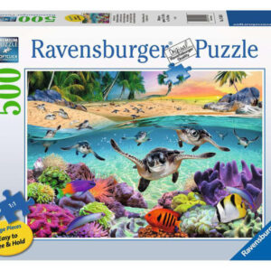 ravensburger puzzle 500 db bébi teknősök