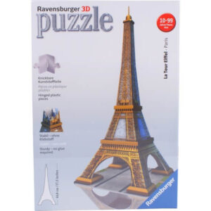 ravensburger: eiffel torony 224 darabos 3d puzzle
