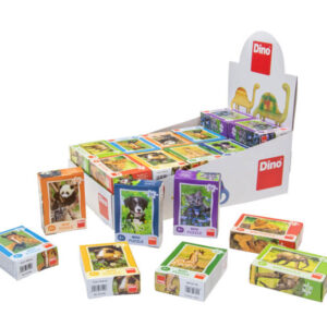 minipuzzle 54 db állatok többféle