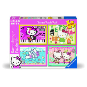 puzzle 4x100 hello kitty