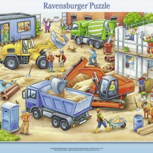 ravensburger nagy munkagépek 40 darabos puzzle