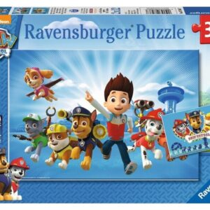 ravensburger: mancs őrjárat és ryder 2 x 12 darabos puzzle