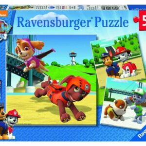 ravensburger: mancs őrjárat 3 x 49 darabos puzzle